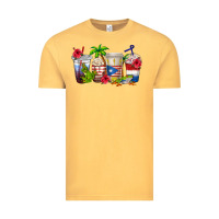 Vintage Mustard puerto rico coffee cups Vintage Tee - texasbilliewilder