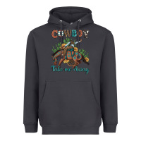 Smoke cowboy take me away rodeo Heavyweight Hoodie - Artiststas
