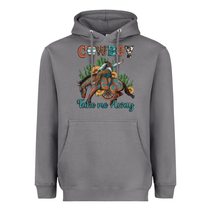 Cowboy Take Me Away Rodeo Heavyweight Hoodie by Artiststas | Teevron