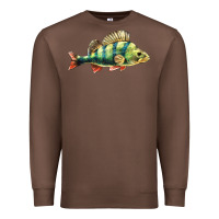 Chestnut Perch Fish Premium Sweatshirt - LillyAllenDesigns