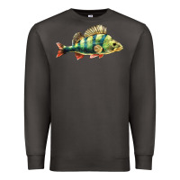 Smoke Perch Fish Premium Sweatshirt - LillyAllenDesigns