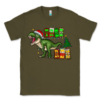 Army Green tree rex Classic Tee - CowhideDigitalArt