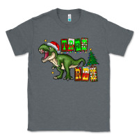 Charcoal Heather tree rex Classic Tee - CowhideDigitalArt