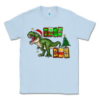 Dusty Blue tree rex Classic Tee - CowhideDigitalArt