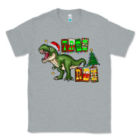 Heather Grey tree rex Classic Tee - CowhideDigitalArt