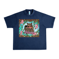 Navy mama bear haunting fish floral tumbler Urban Heavy Tee - RanaPortraitStore