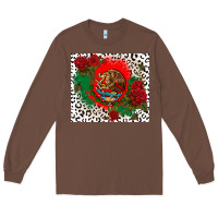 Chestnut mexican flag and roses Long Sleeve Tee - CTS Tumbler Store