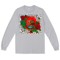 Moon Dust mexican flag and roses Long Sleeve Tee - CTS Tumbler Store