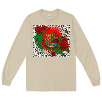 Mushroom mexican flag and roses Long Sleeve Tee - CTS Tumbler Store