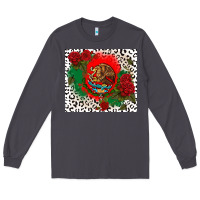 Smoke mexican flag and roses Long Sleeve Tee - CTS Tumbler Store