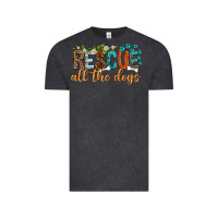 Vintage Black rescue all the dogs Vintage Tee - texasbilliewilder