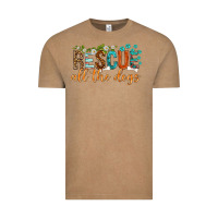 Vintage Coffee rescue all the dogs Vintage Tee - texasbilliewilder