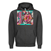 Charcoal Heather survivor breast cancer Zipper Hoodie - AdoDesignShop