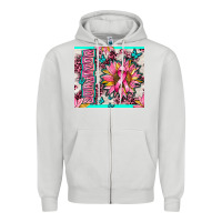 Dove Grey survivor breast cancer Zipper Hoodie - AdoDesignShop