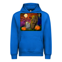 Cobalt headstone and coffin mousepad Urban Hoodie - BundleAndBundleShop