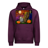 Mauve Wine headstone and coffin mousepad Urban Hoodie - BundleAndBundleShop