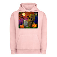 Pigment Salmon headstone and coffin mousepad Urban Hoodie - BundleAndBundleShop