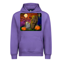 Tulip headstone and coffin mousepad Urban Hoodie - BundleAndBundleShop
