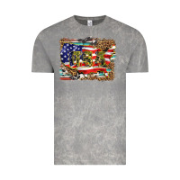 Cloud Rock western america map usa Vintage Tee - BarkalooDesign