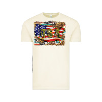 Vintage Arctic western america map usa Vintage Tee - BarkalooDesign