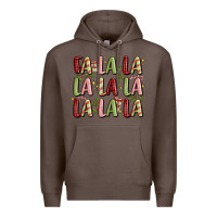 Coffee fa la la la la la la la la Premium Hoodie - MaliasSmallBusiness