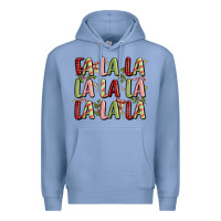 Colony Blue fa la la la la la la la la Premium Hoodie - MaliasSmallBusiness