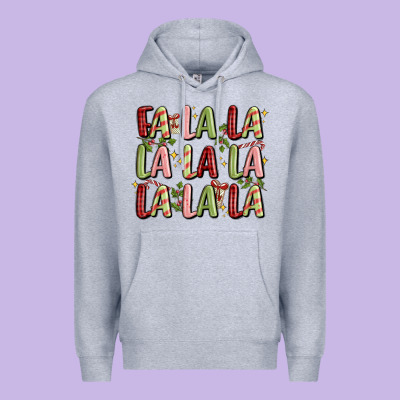 Fa La La La La La La La La Premium Hoodie Designed By Maliassmallbusiness