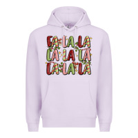 Lilac fa la la la la la la la la Premium Hoodie - MaliasSmallBusiness