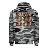 Slate Camo fa la la la la la la la la Premium Hoodie - MaliasSmallBusiness