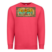 Cardinal western believe leopard aztek license plate template Premium Sweatshirt - BarkalooDesign
