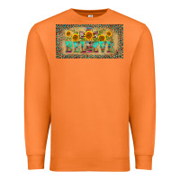Western Believe Leopard Aztek License Plate Template Premium Sweatshirt | Teevron