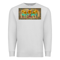 Dove Grey western believe leopard aztek license plate template Premium Sweatshirt - BarkalooDesign