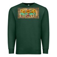 Sports Green western believe leopard aztek license plate template Premium Sweatshirt - BarkalooDesign