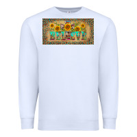 White western believe leopard aztek license plate template Premium Sweatshirt - BarkalooDesign