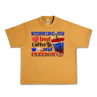 Peanut Butter running on iced coffe and freedom Urban Heavy Tee - texasbilliewilder