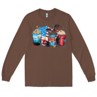 Chestnut usa coffee cups Long Sleeve Tee - Zillion Design Studio