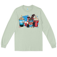 Matcha usa coffee cups Long Sleeve Tee - Zillion Design Studio