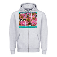 Heather Grey breast cancer awareness Zipper Hoodie - AdoDesignShop