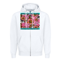 White breast cancer awareness Zipper Hoodie - AdoDesignShop