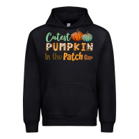 Black cutest pumpkin in the patch Urban Hoodie - BundleAndBundleShop