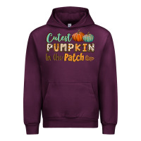 Mauve Wine cutest pumpkin in the patch Urban Hoodie - BundleAndBundleShop