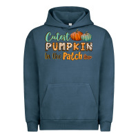 Pigment Midnight Navy cutest pumpkin in the patch Urban Hoodie - BundleAndBundleShop