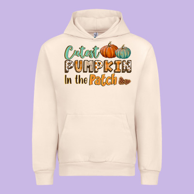 Cutest Pumpkin In The Patch Urban Hoodie Designed By Bundleandbundleshop