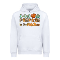 White cutest pumpkin in the patch Urban Hoodie - BundleAndBundleShop