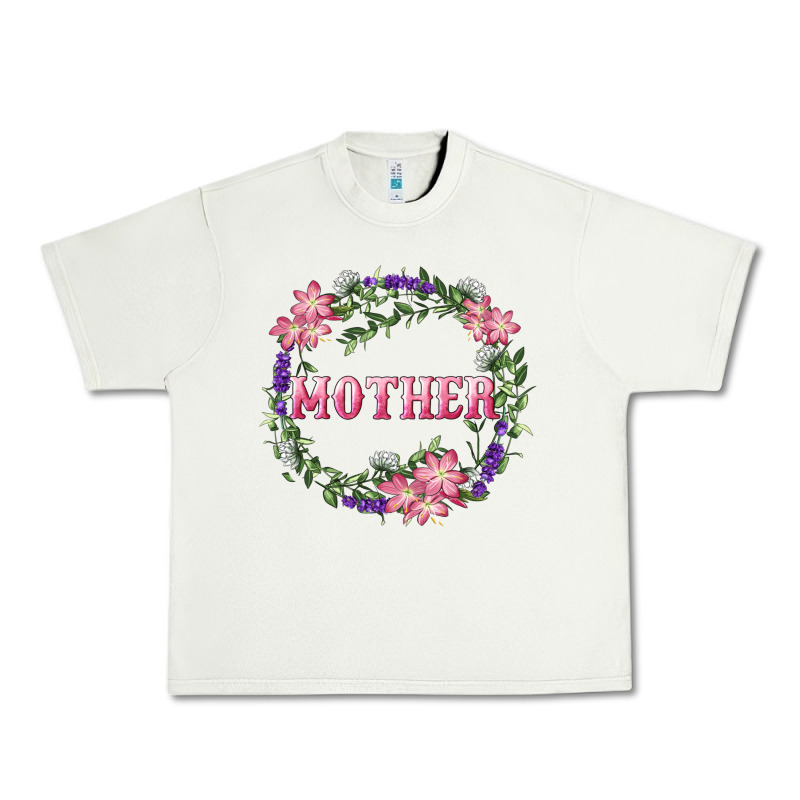 Mother With Floral Wreath Urban Heavy Tee by RanaPortraitStore | Teevron