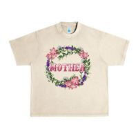 Sandshell mother with floral wreath Urban Heavy Tee - RanaPortraitStore