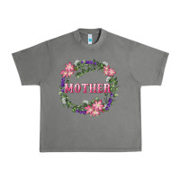 Tornado mother with floral wreath Urban Heavy Tee - RanaPortraitStore