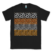 Black safari animals seamless pattern Classic Tee - BundleAndBundleShop