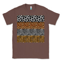 Chestnut safari animals seamless pattern Classic Tee - BundleAndBundleShop