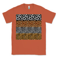 Copper safari animals seamless pattern Classic Tee - BundleAndBundleShop